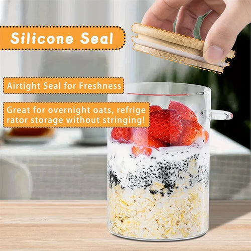 Convenient Overnight Oats Jars